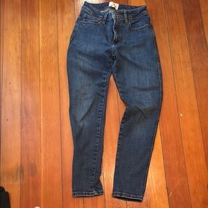 Sézane High Rise Blue Women's Jeans